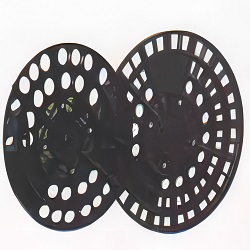 Plastic Reel of Tapes