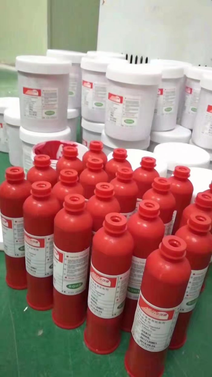 Red glue