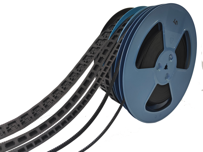 Electronic component packaging carrier tape