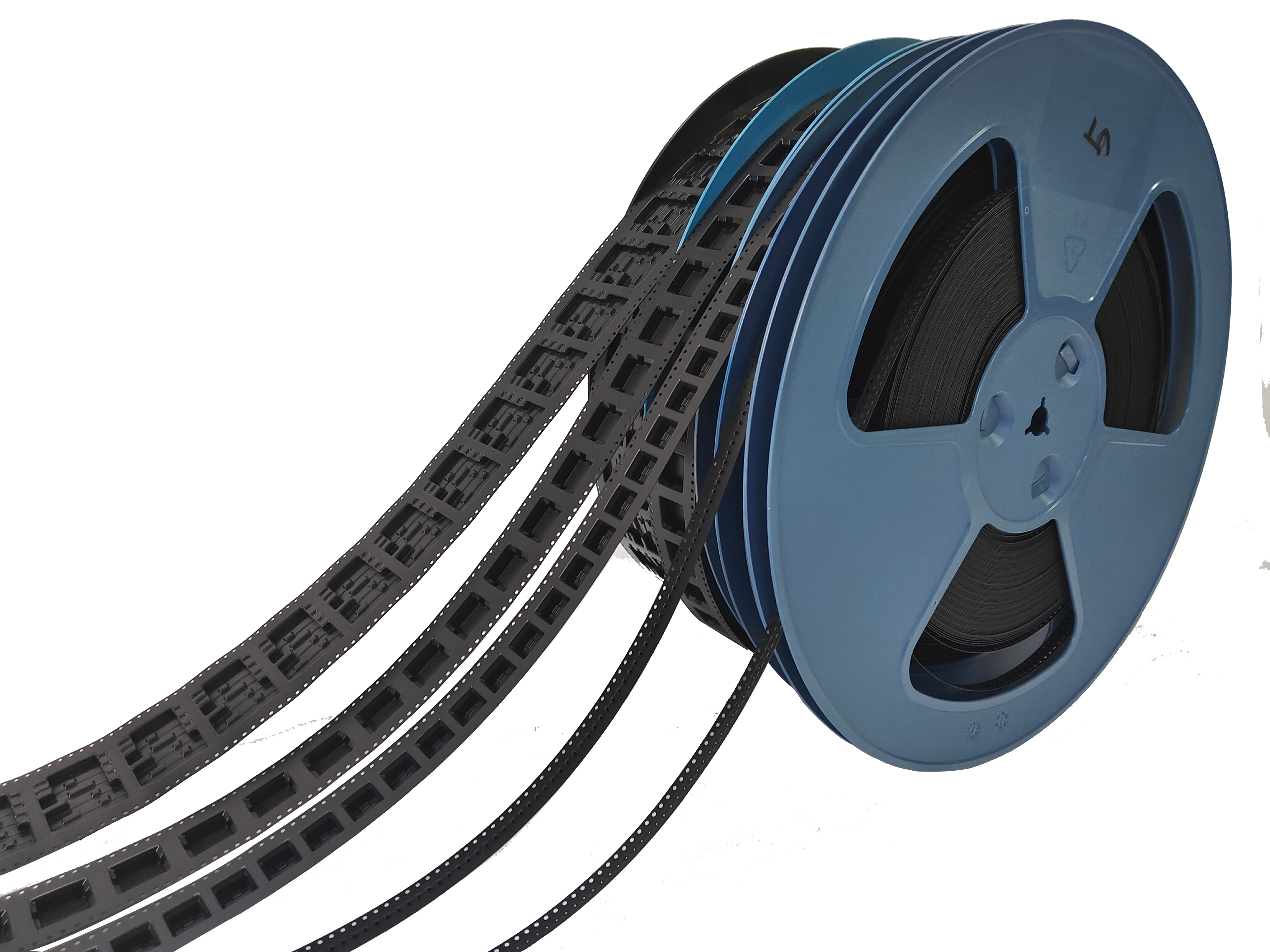 Electronic component packaging carrier tape